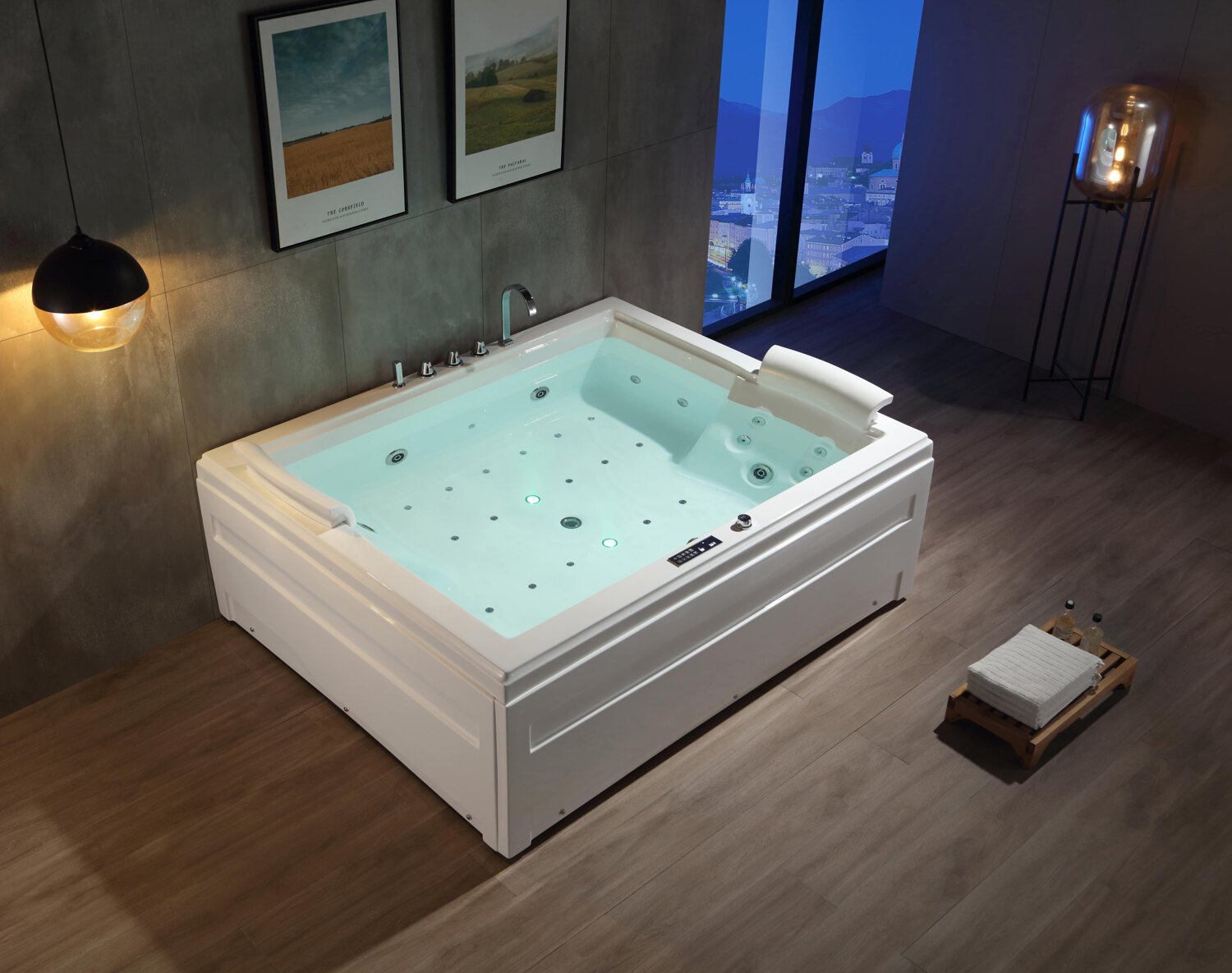 Waterfalll Massage Bathtub