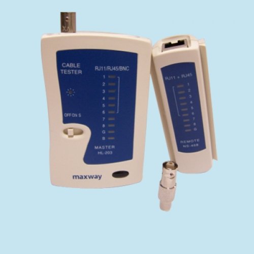 Maxway RJ-45 & RJ-11 & BNC Network Cable Tester