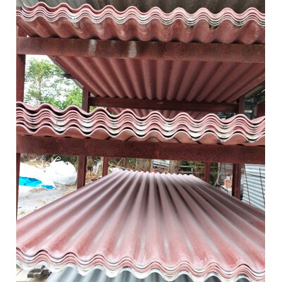 Roofing - UAC Ardex Roofing corrugated - Red (7ft/8ft/9ft) -Ipoh