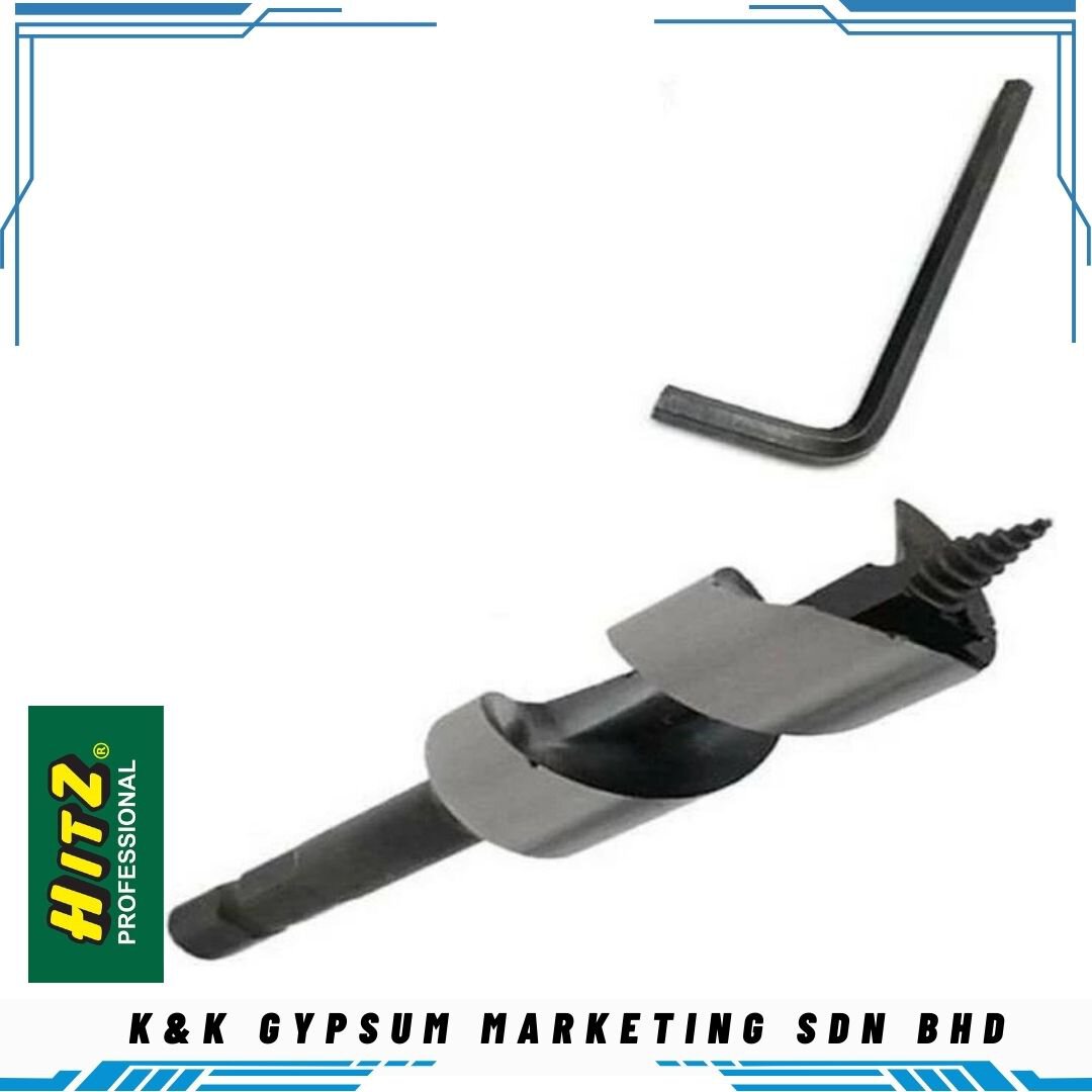 {HITZ} CUT TYPE CYLINDRICAL LOCK AUGER SET / 2PCS LOCK INSTALLATION KIT ...