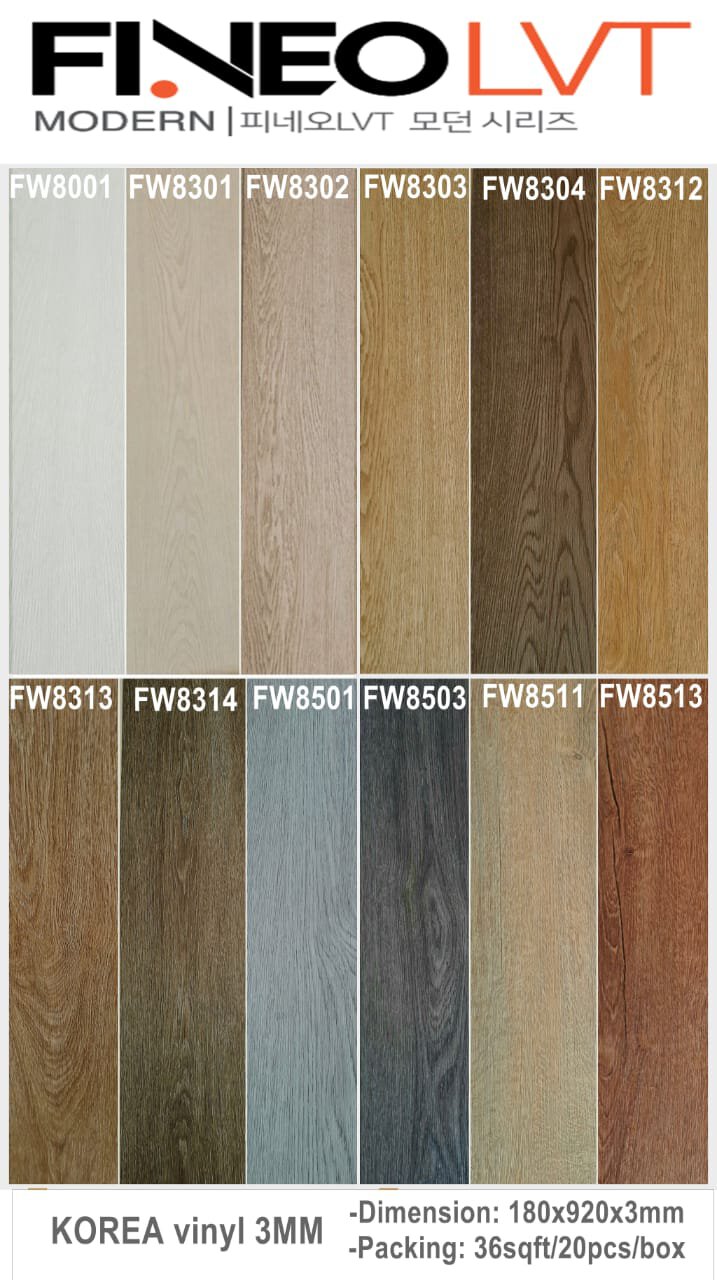 KOREA FINEO VINYL 3MM