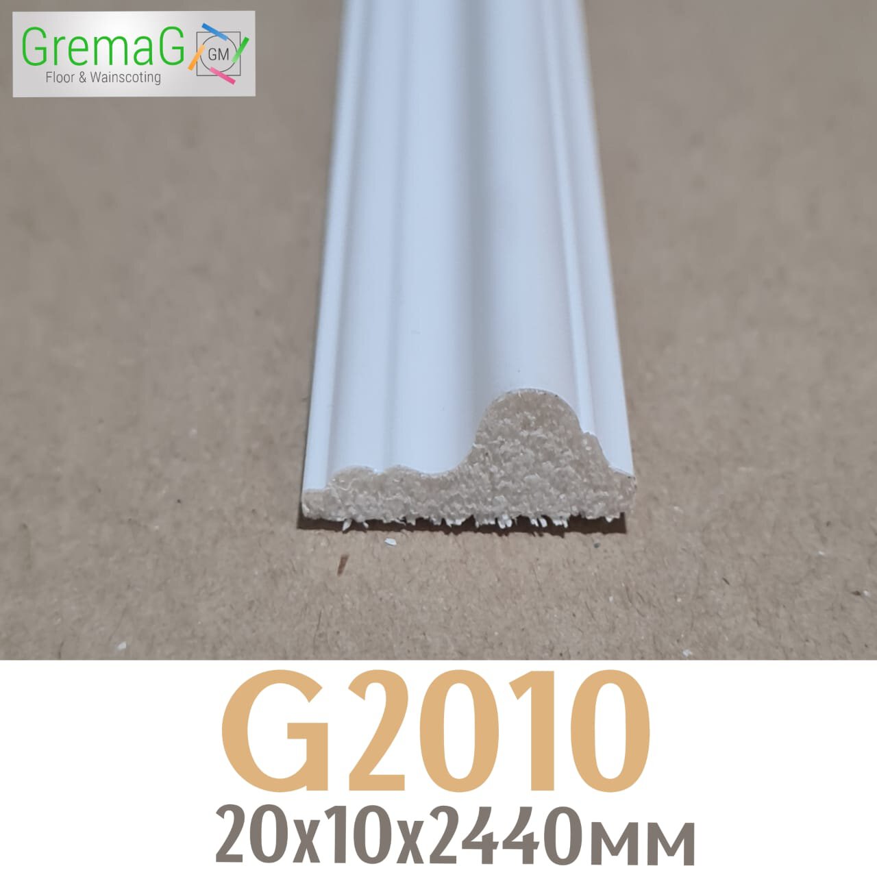 G2010 PVC WHITE Wainscoting