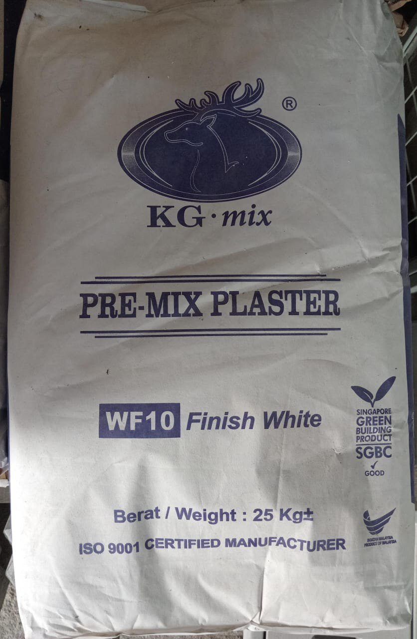 T Finish White  WF10 /WB10 Base White  - KG MIX - Ipoh