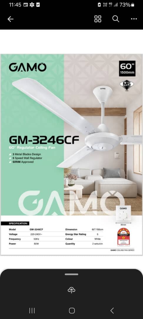 Z-CEILING FANS – Sleek Designs, Powerful Performance!