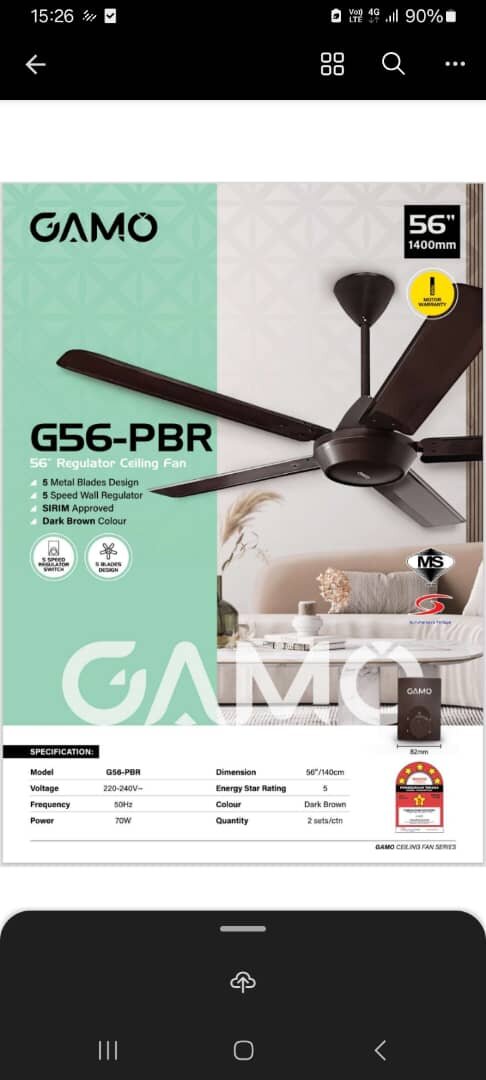 Z-CEILING FANS – Sleek Designs, Powerful Performance!