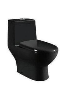 Sanitary Ware WC 2076 -1 PC-Black Toilet set