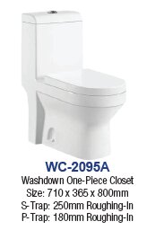 Sanitary Ware WC-2095A One-Piece Closet – Promo Price!