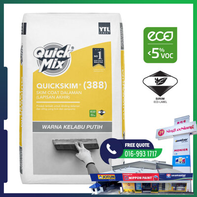 YTL QuickSkim (388),  SIRIM, ECODrymix™