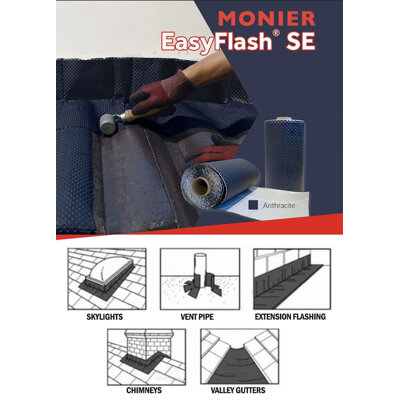 Monier Easyflash SE ( Anthracite ) 280mm x 5m