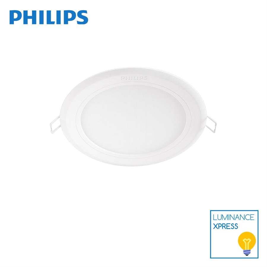 Philips Dimmable Hadron Slim LED Downlight 5 Inch Round 12W 3000K