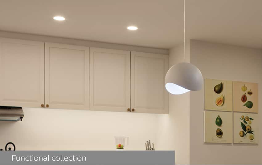 Philips Dimmable Hadron Slim LED Downlight 5 Inch Round 12W 3000K