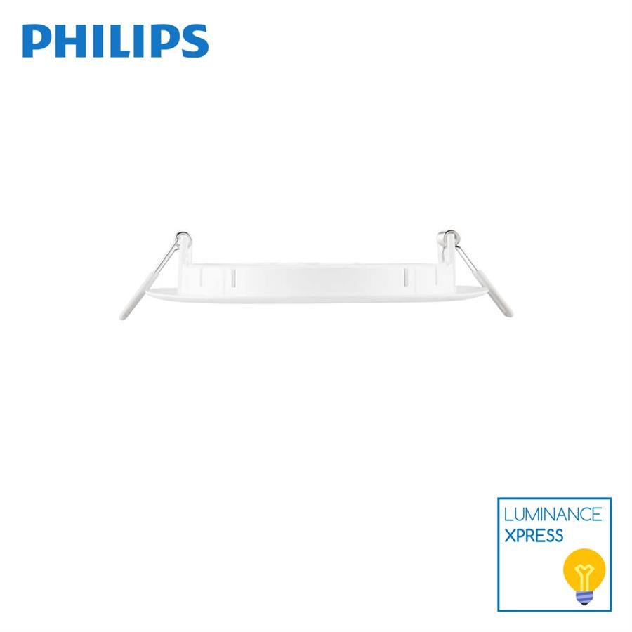 Philips Dimmable Hadron Slim LED Downlight 5 Inch Square 12W 3000K