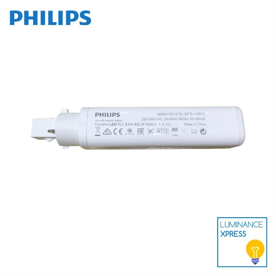 Philips CorePro LED PLC 8.5W 2P G24d-3 4000K