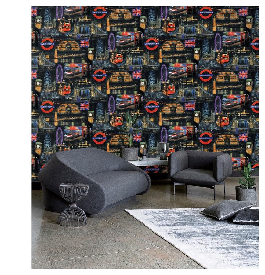 Korea Wallpaper 3D Modern - Gracia Symphony II 83140-1