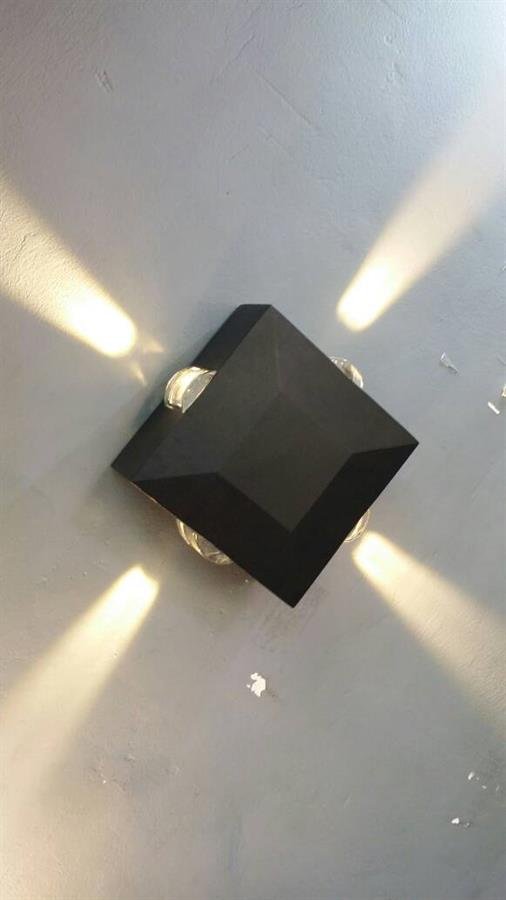 Designer Wall Square Lights G1510/4 X 1W