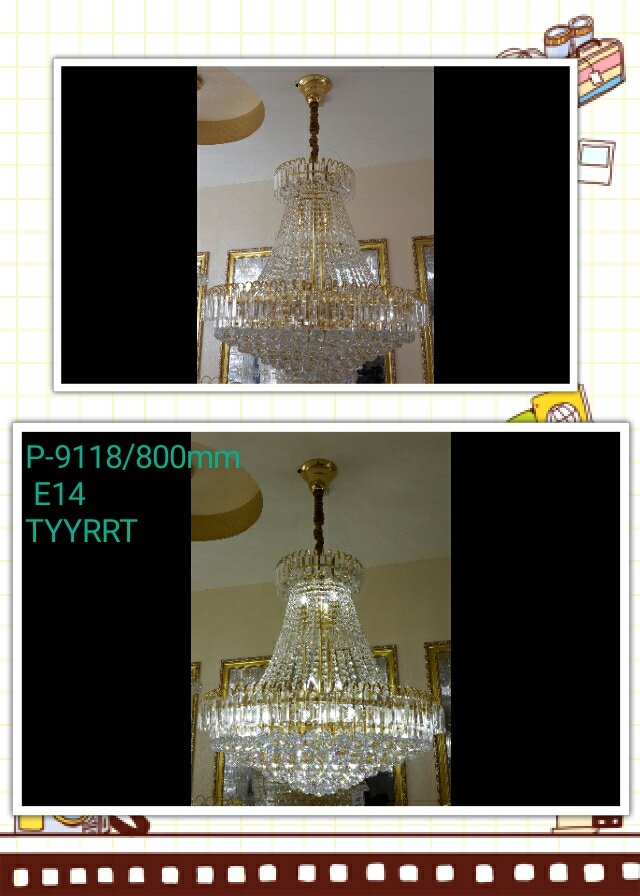 Classic Chandelier P-9118/L24 (E14)