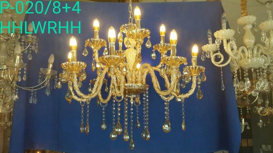 Classic Candle Chandelier P-020/8+4