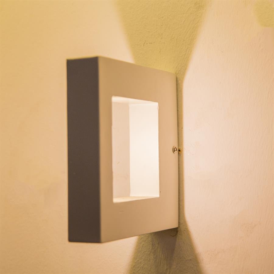 Modern Wall Lamp in Square Shape with 3W Power (Light Green) [W-6961/3W]