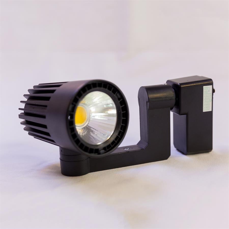 Premier LED Spotlight with Arm (Black) [QR-1/D118/10W/BK]