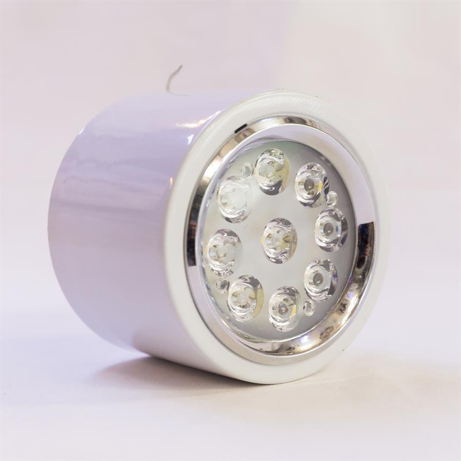 Premier LED Ceiling Light (White) [D8129/9W/WW]