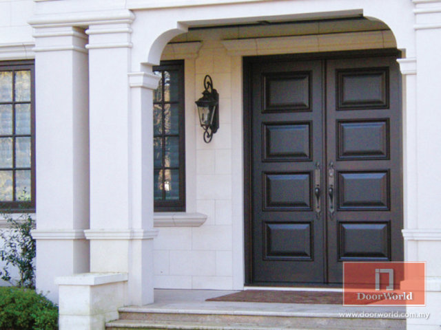 FD-02 Nyatoh / KSK wooden solid panel door