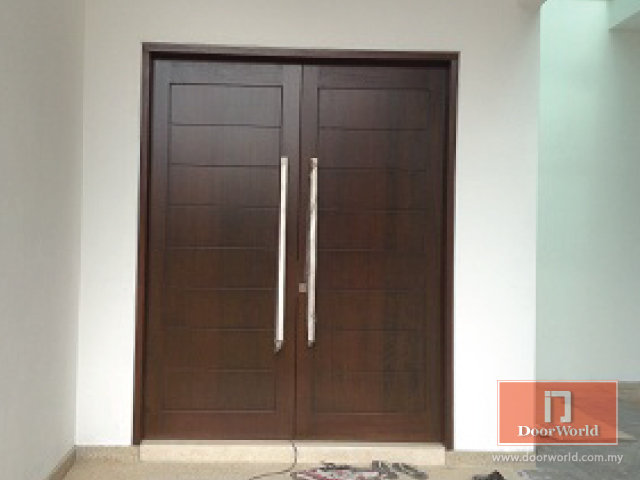FD-11 Nyatoh KSK solid wooden door