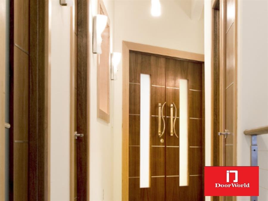 FD-16 Nyatoh KSK solid wooden door