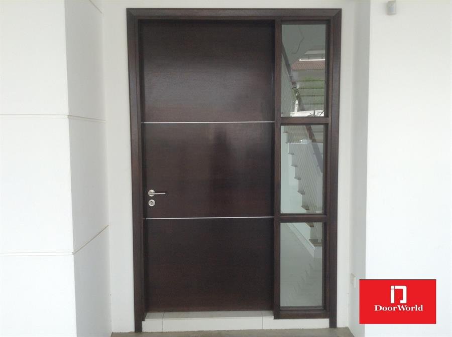 FD-23 Nyatoh KSK solid wooden door