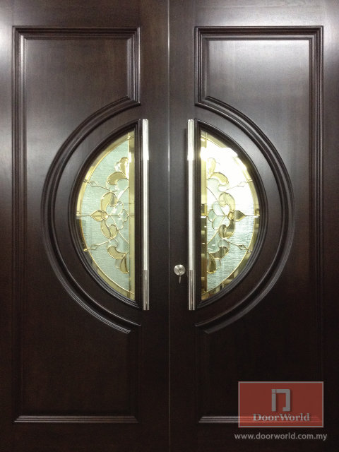 FD-28 Nyatoh KSK solid wooden door