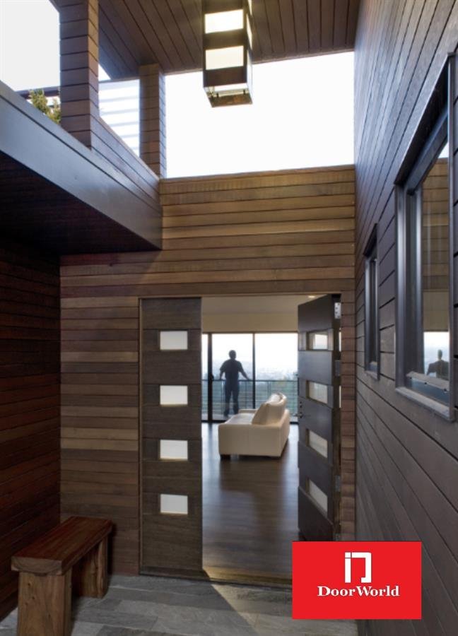 FD-33 Nyatoh KSK solid wooden door