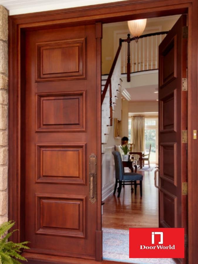 FD-35 Nyatoh KSK solid wooden door