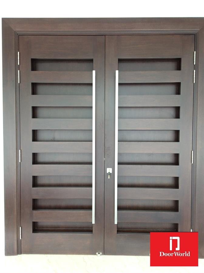 FD-40 Nyatoh KSK solid wooden door