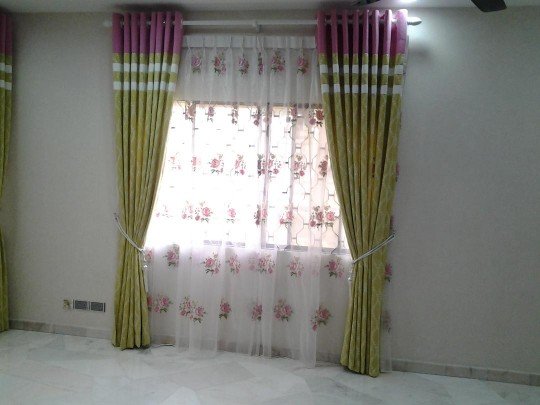 Flower Type Curtains