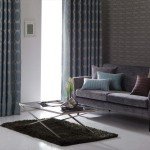 lattice Print Thermal Insulated Blackout Curtains