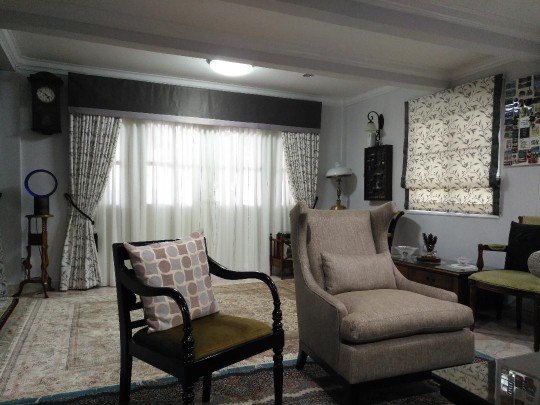 Leaf Pattern Decorative Curtain