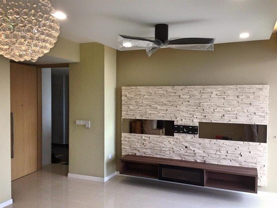 Village Stone Classic Brown Wall Panel