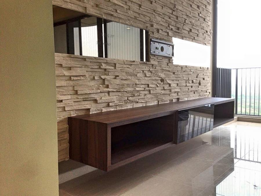 Village Stone Classic Brown Wall Panel