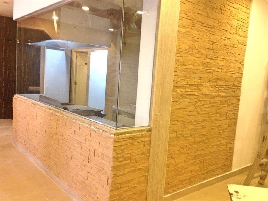 Toffee Colour Slate Stone Wall Panel