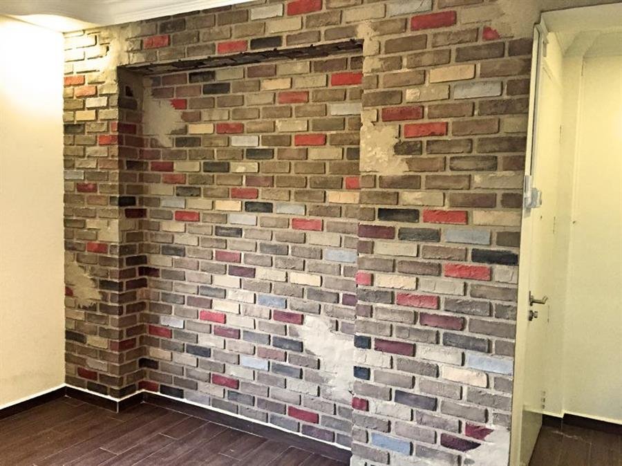 Multi Colour London Brick Wall Panel
