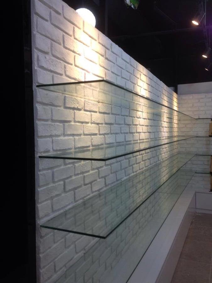 Pure White London Brick Wall Panel