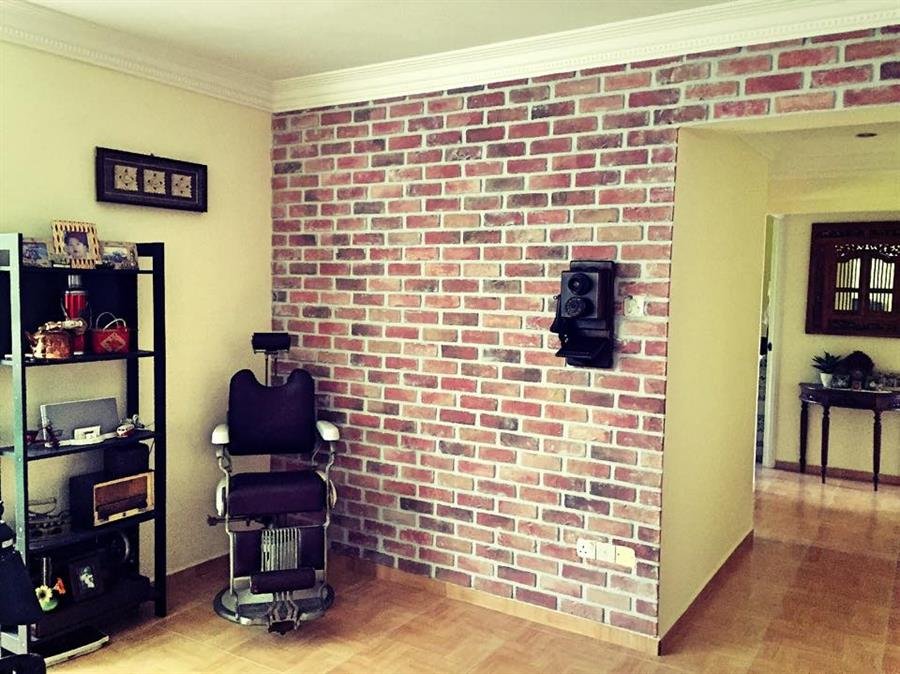 Multi Colour London Brick Wall Panel