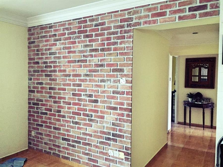 Multi Colour London Brick Wall Panel