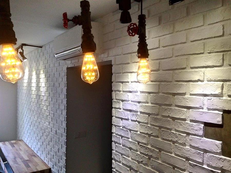 Pure White London Brick Wall Panel