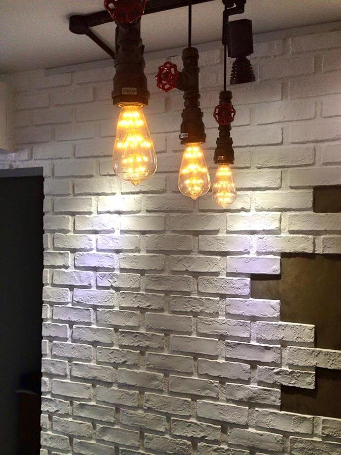 Pure White London Brick Wall Panel