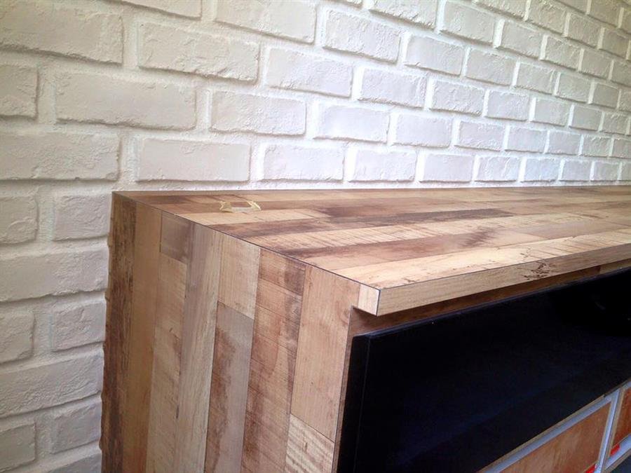 Pure White London Brick Wall Panel