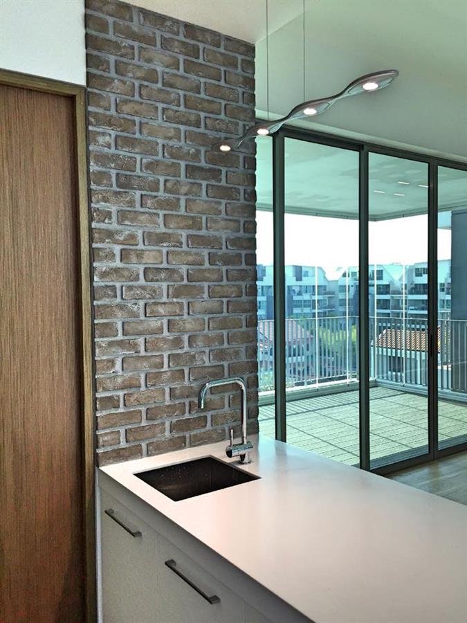 Multi Colour London Brick Wall Panel
