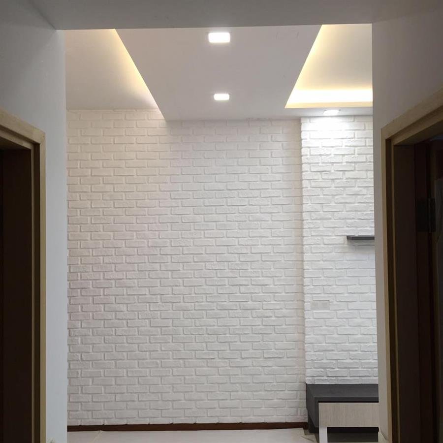 Pure White London Brick Wall Panel