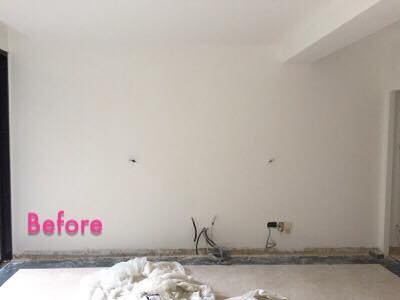 Pure White London Brick Wall Panel