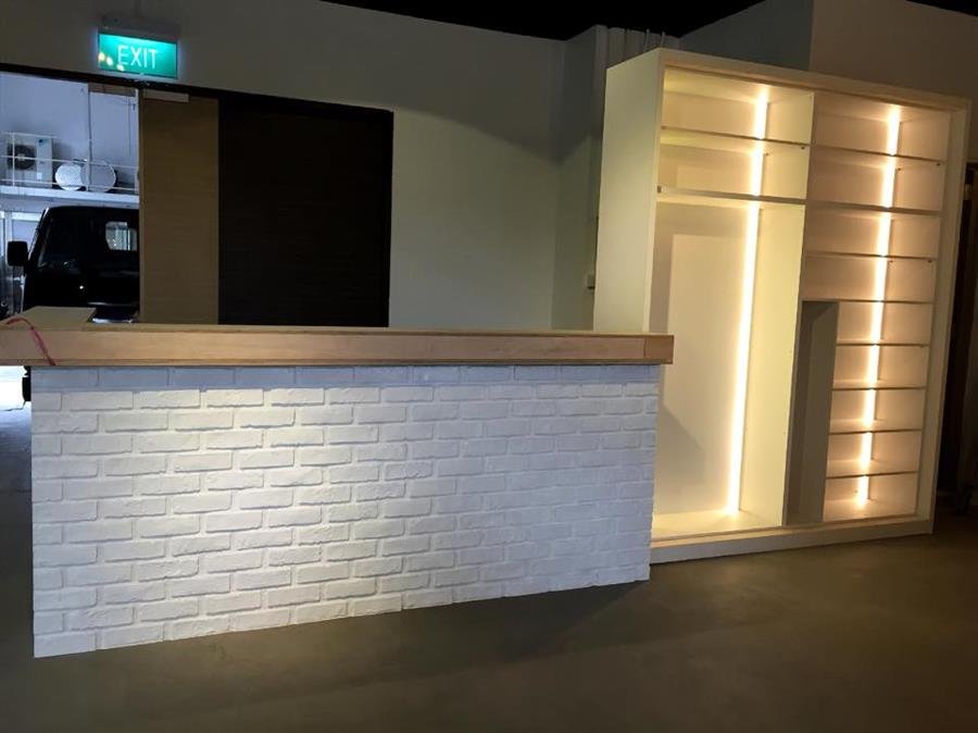 Pure White London Brick Wall Panel
