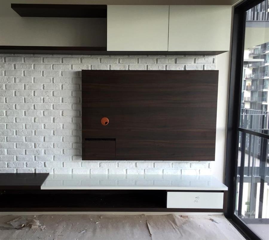Pure White London Brick Wall Panel